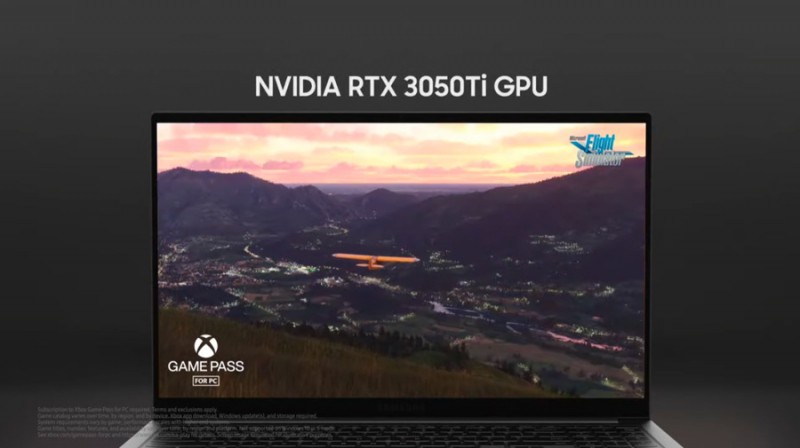 Игровому ноутбуку Samsung достались новейшие видеокарты Nvidia