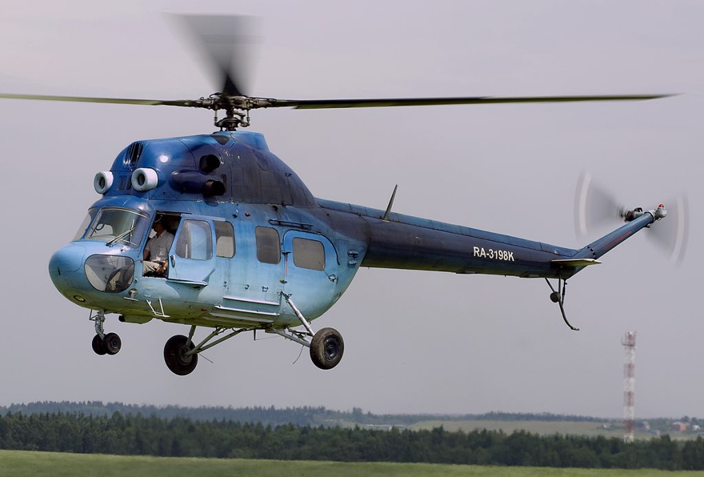 В Ставропольском крае потерпел крушение вертолет Ми-2