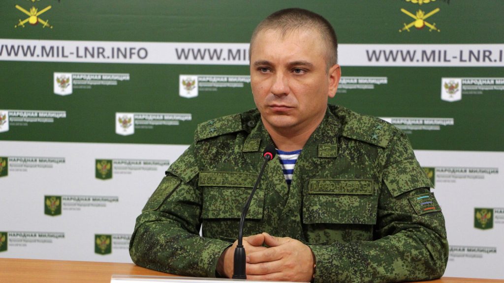 Офицер НМ ЛНР Марочко заявил о приближении линии фронта к границам республики