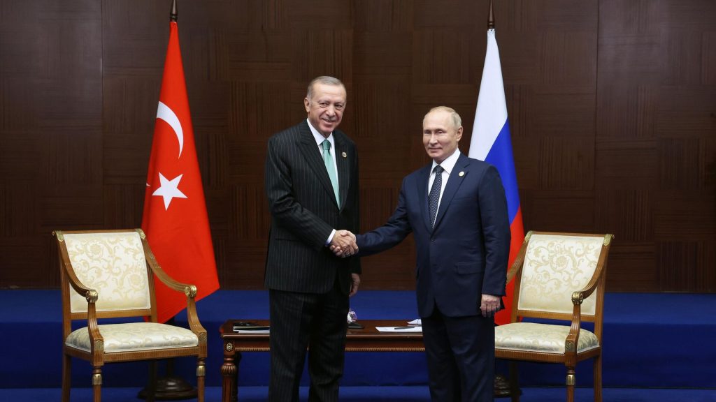 Президент России Путин сообщил Эрдогану об идее создания газового хаба в Турции