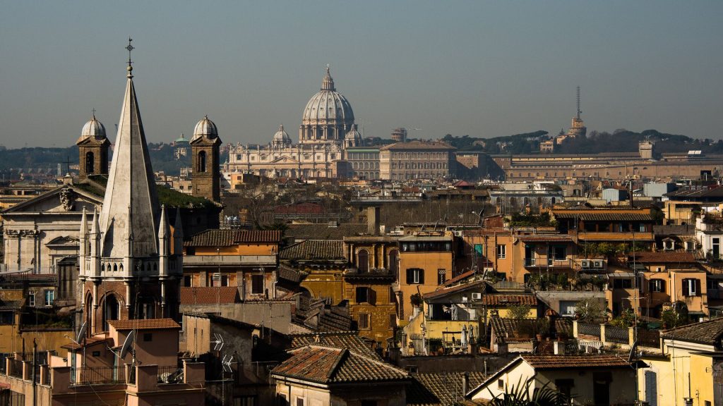 В Риме проходит акция против экономической политики правительства и поставок оружия Киеву