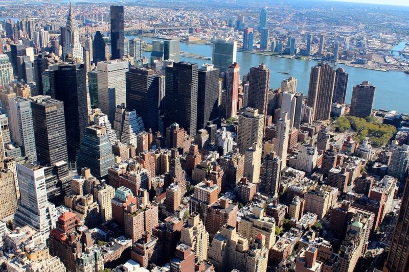 Нью-Йорк начал тонуть из-за небоскребов