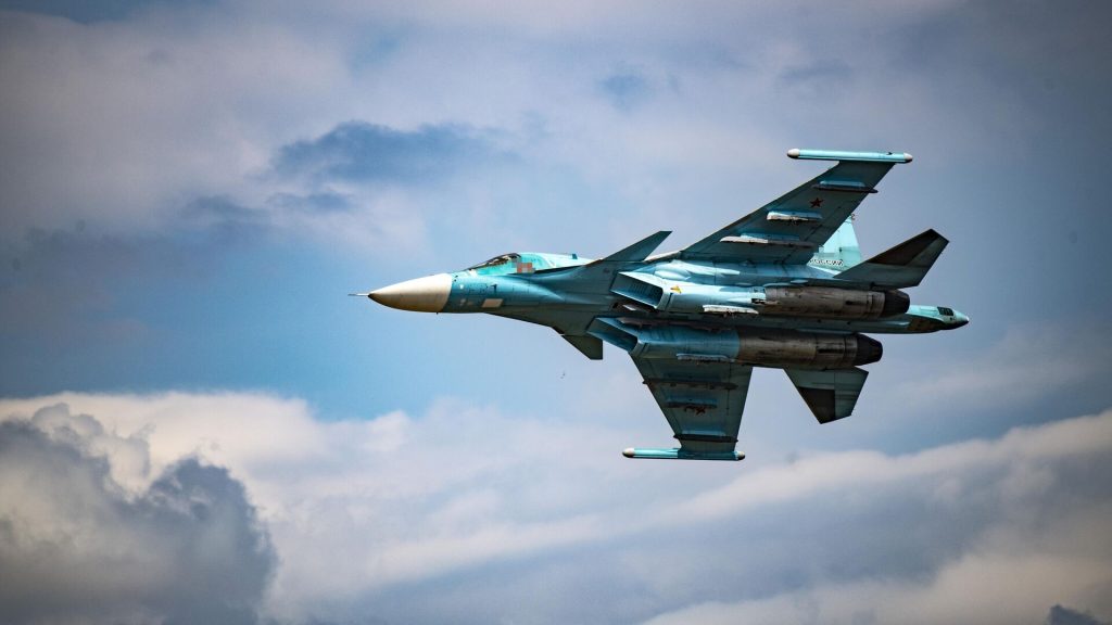 Су-34 нанес удар по иностранным наемникам в Харьковской области