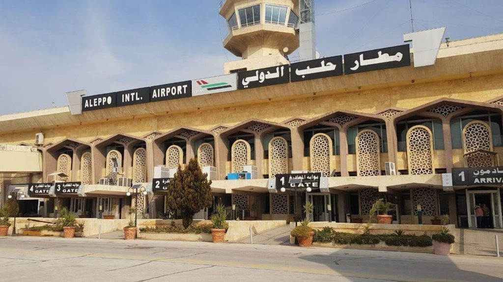 Аэропорт Алеппо в Сирии вышел из строя из-за атаки Израиля